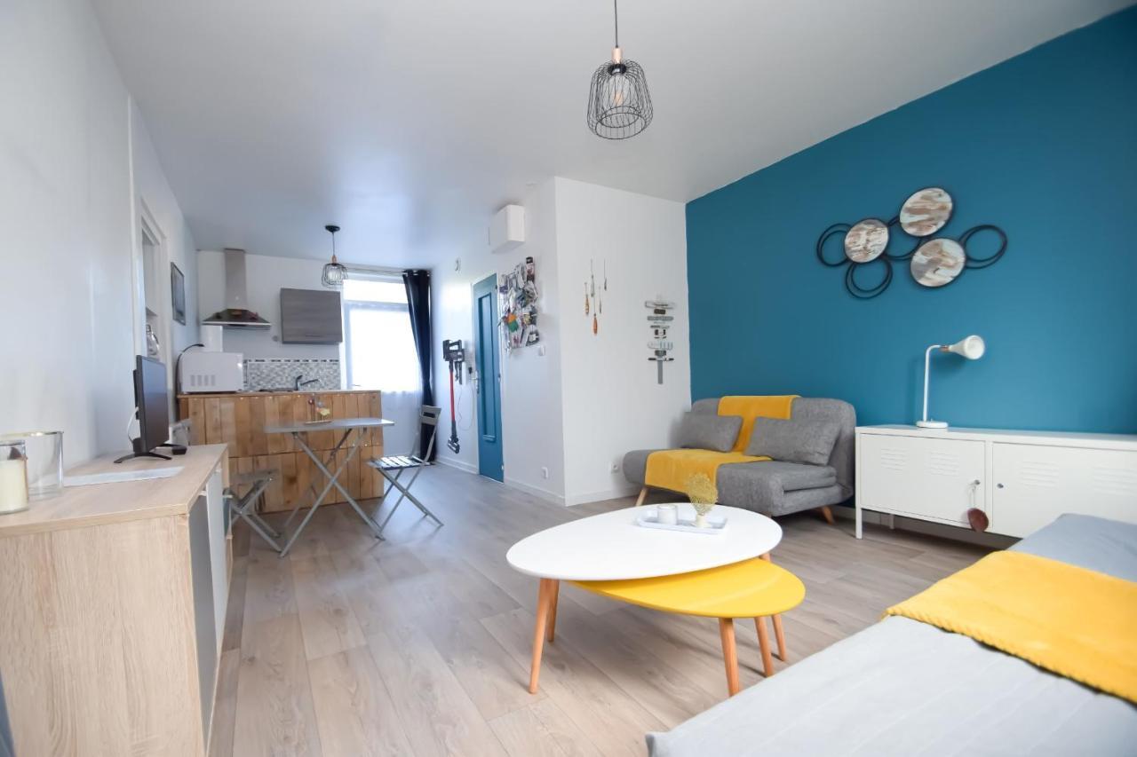Ferienwohnung Grand Studio Au Coeur De Dinard A 1Min Du Marche Et 6Min Plage De L'Ecluse Exterior foto